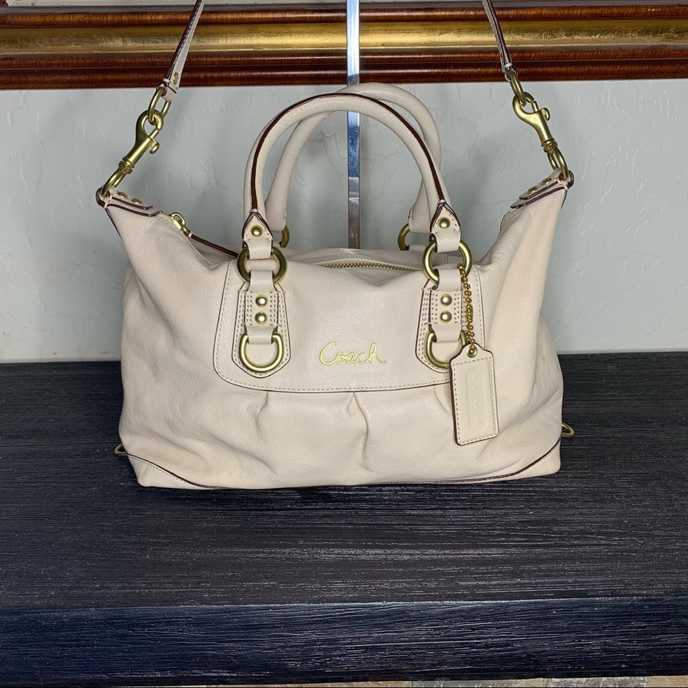 SOLD COACH Leather Bag